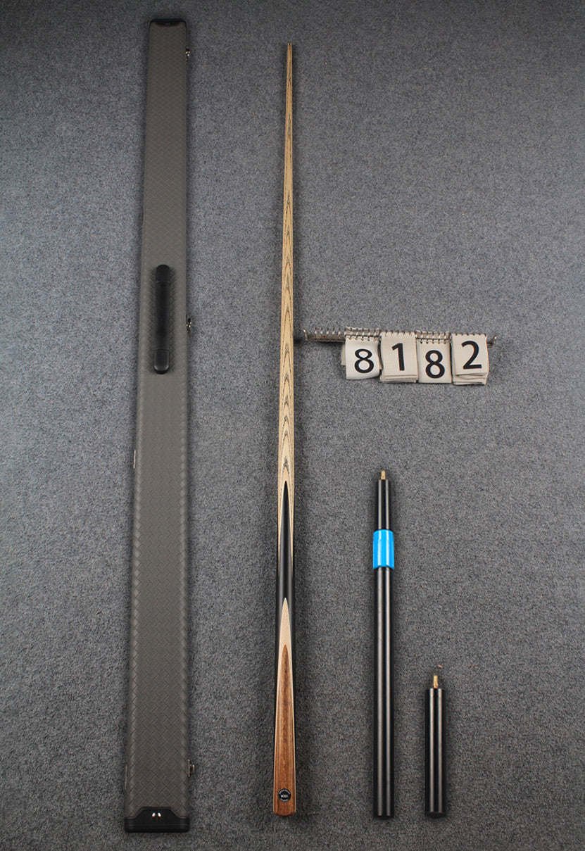 1 piece ash snooker cue # 8182 WOODS CUES
