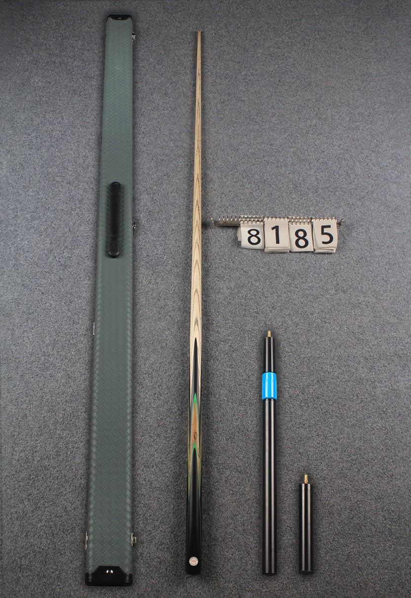 1 piece ash snooker cue # 8185 WOODS CUES