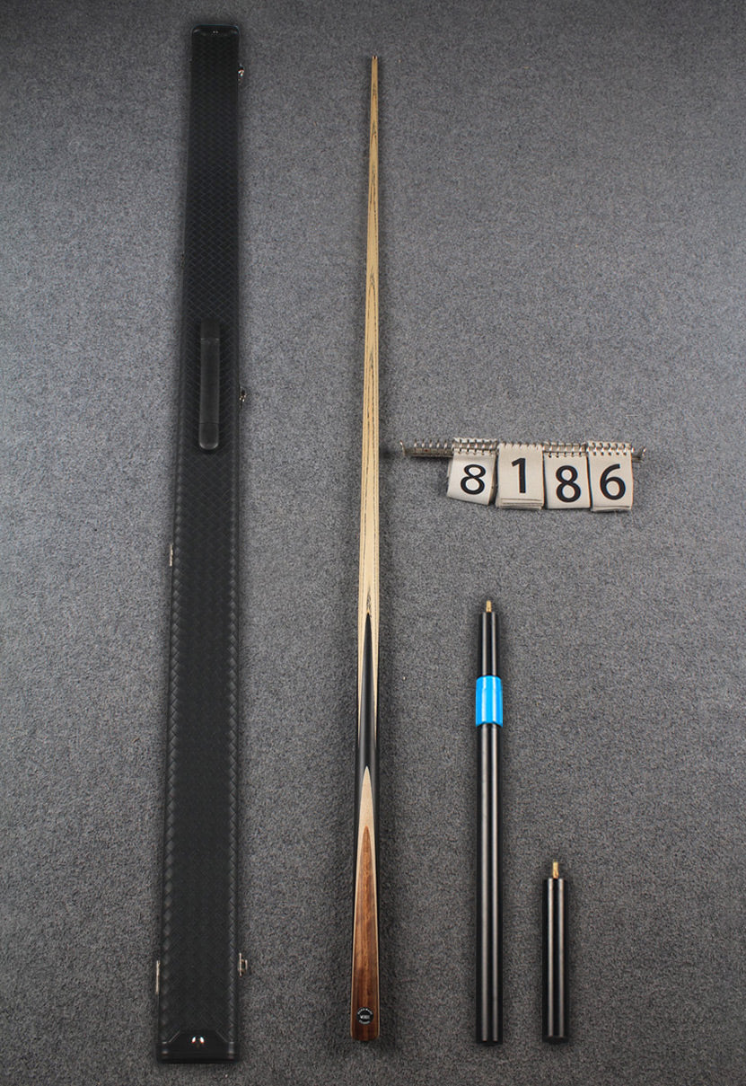1 piece ash snooker cue # 8186 WOODS CUES