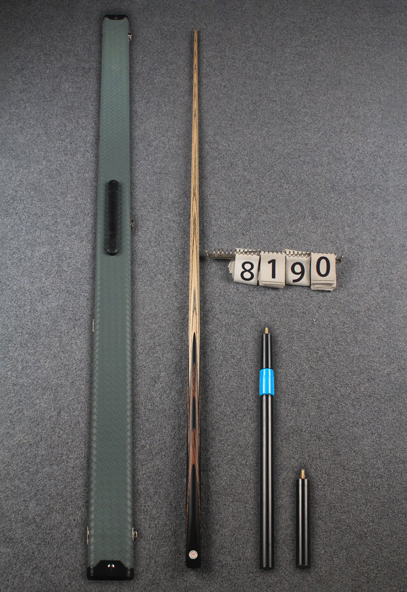 1 piece ash snooker cue # 8190 WOODS CUES