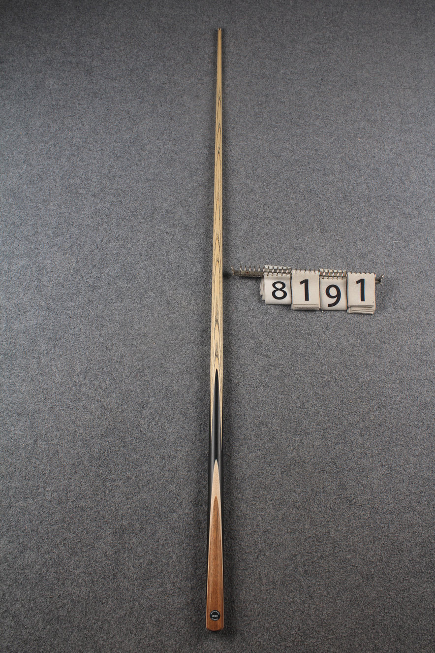 1 piece ash snooker cue # 8191 WOODS CUES