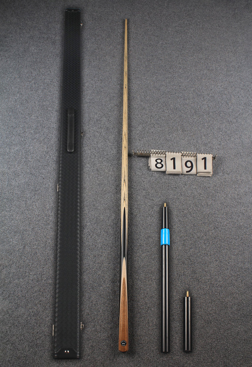 1 piece ash snooker cue # 8191 WOODS CUES