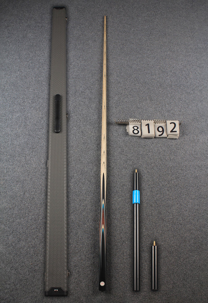 1 piece ash snooker cue # 8192 WOODS CUES