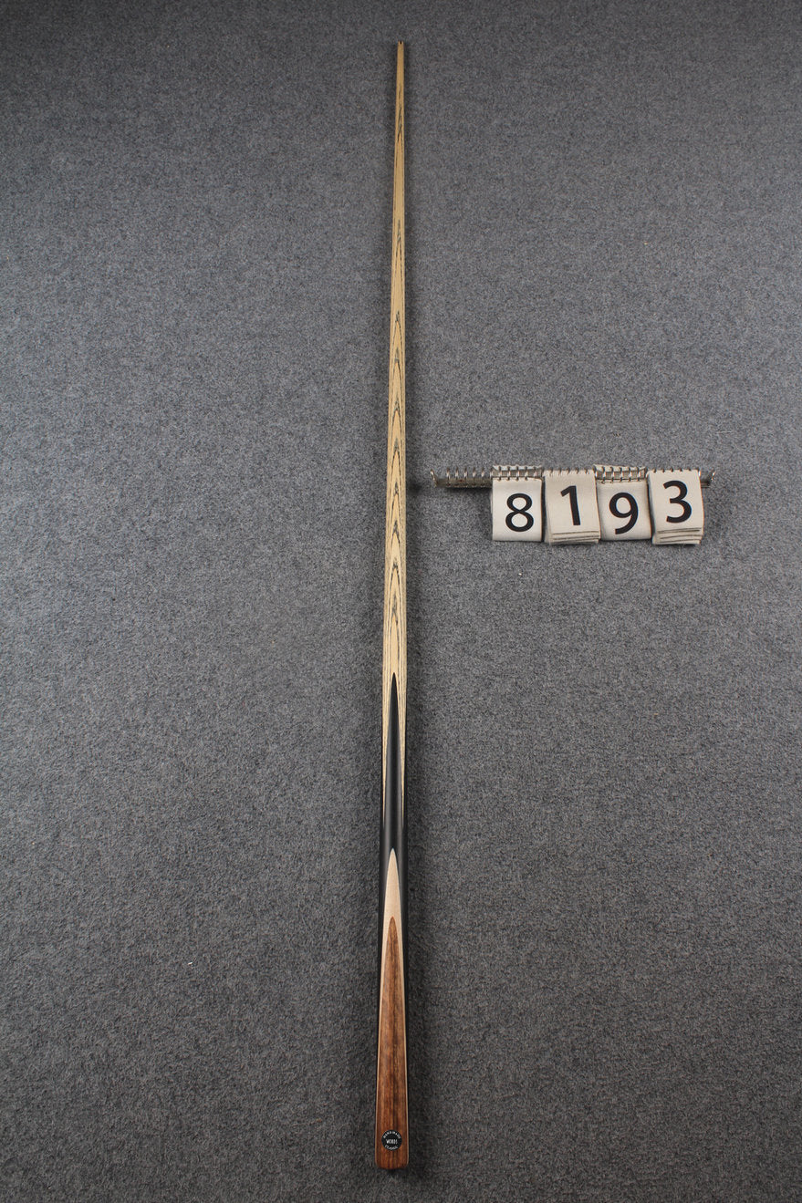 1 piece ash snooker cue # 8193 WOODS CUES