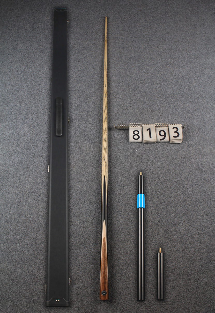 1 piece ash snooker cue # 8193 WOODS CUES
