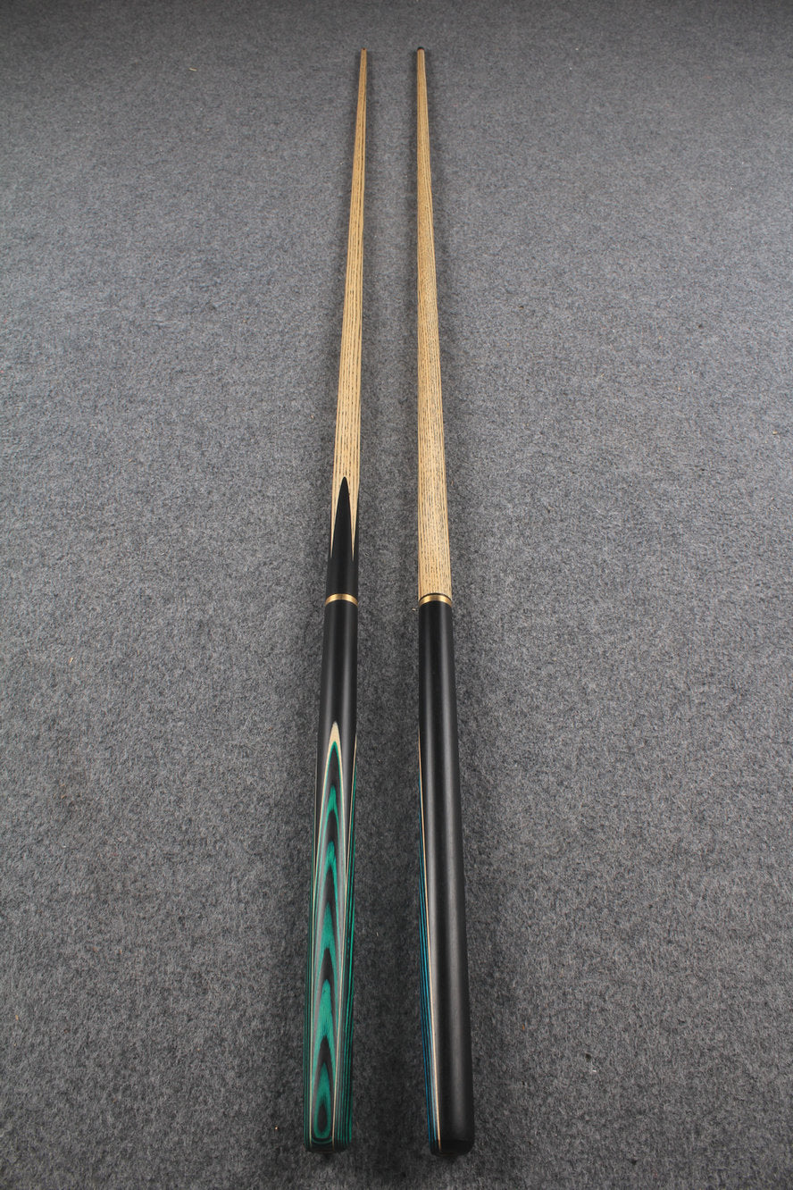 3/4 ASH english pool cue + break cue + case # 820