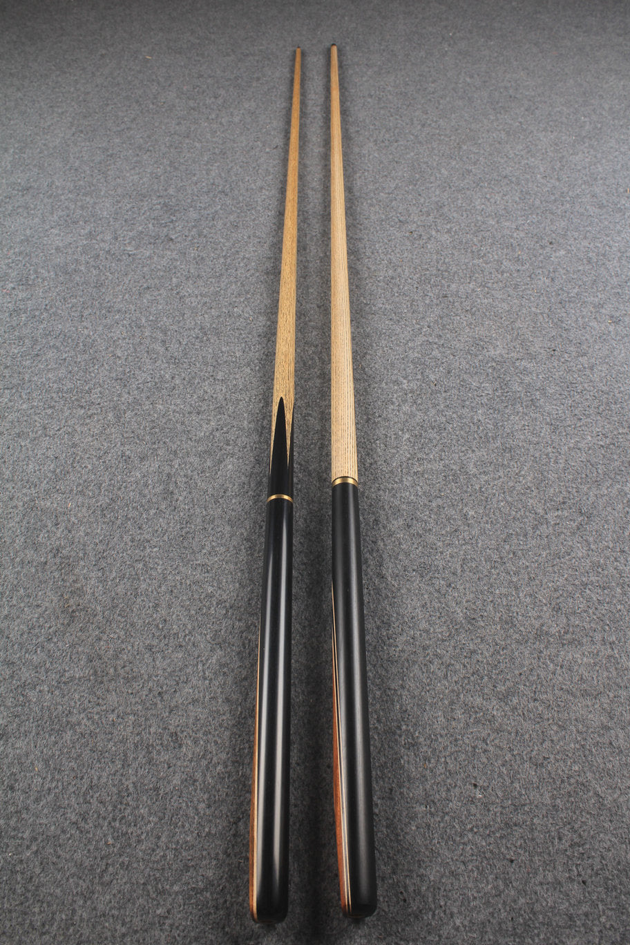 3/4 ASH english pool cue + break cue + case # 821