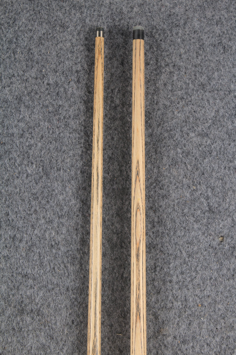 3/4 ASH english pool cue + break cue + case # 821