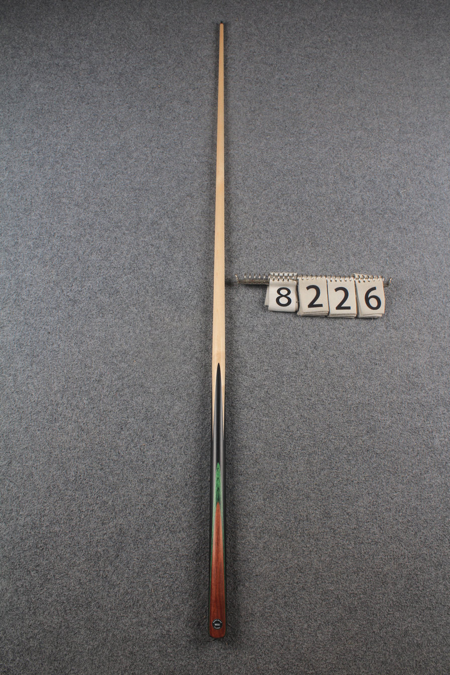1 piece maple snooker cue # 8226 WOODS CUES