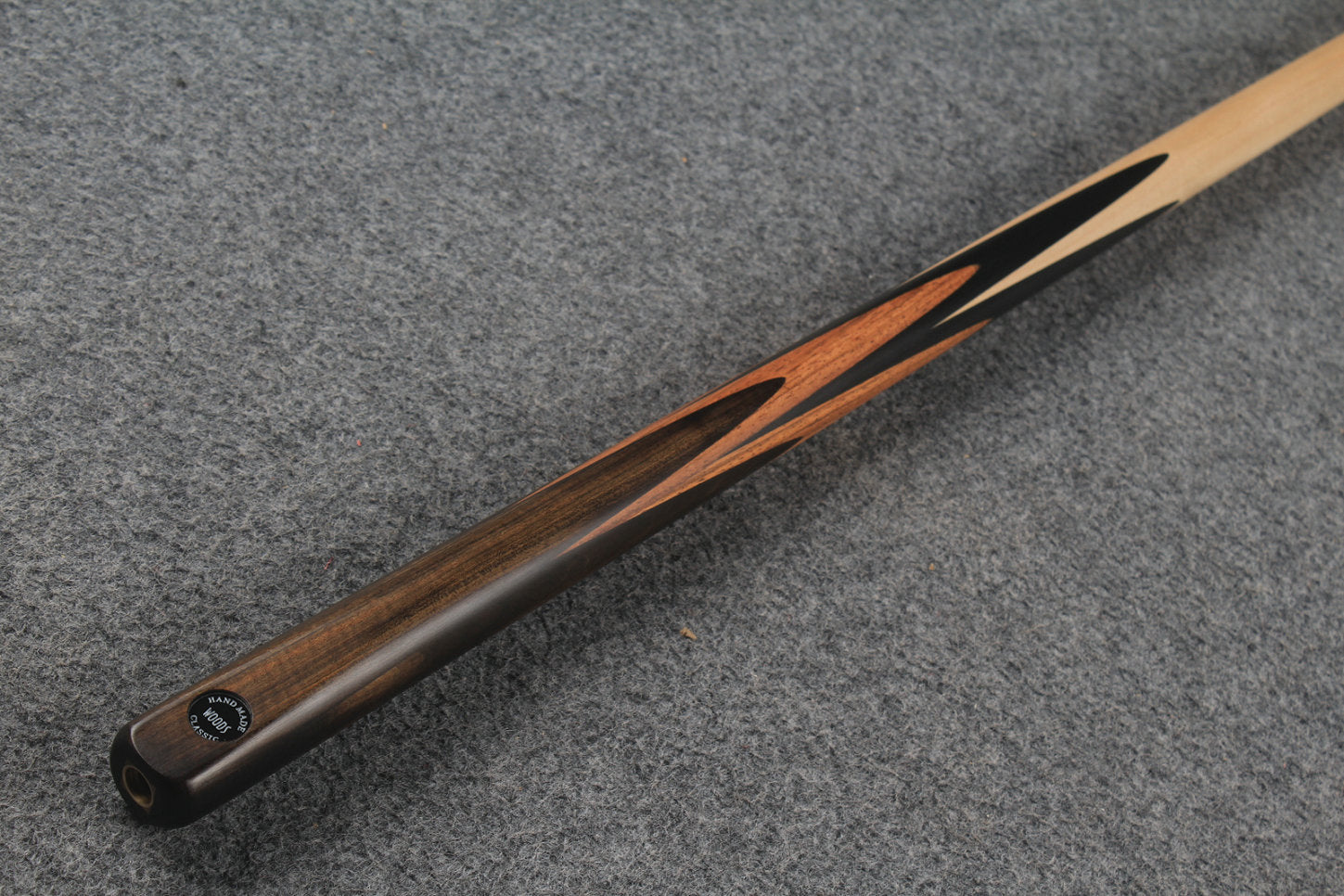 1 piece maple english pool cue # 8235 WOODS CUES