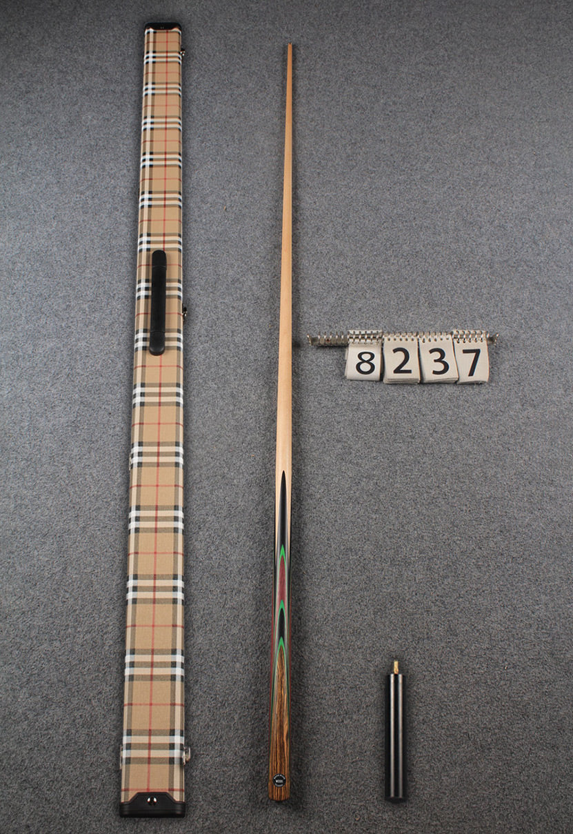 1 piece maple english pool cue # 8237