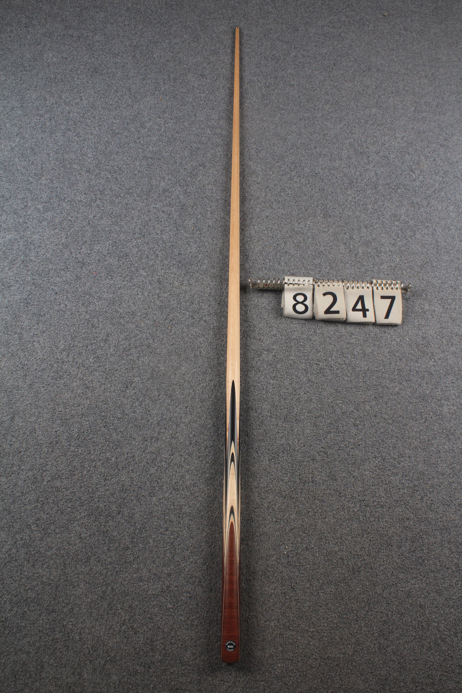 1 piece maple english pool cue # 8247 WOODS CUES