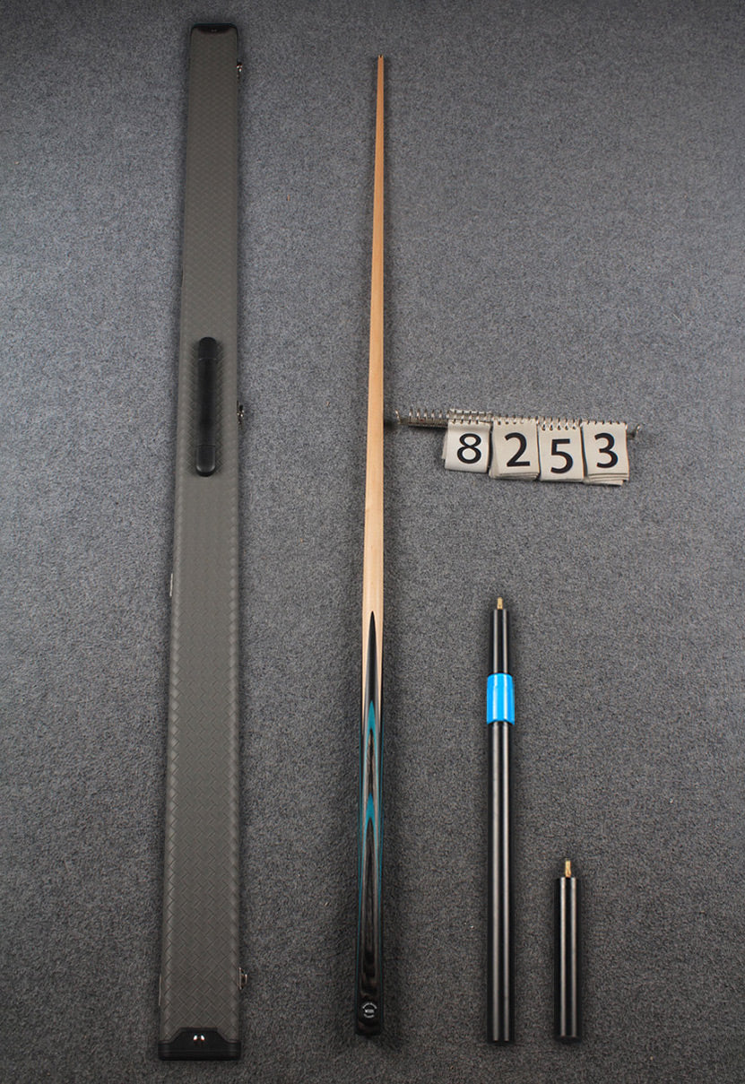 1 piece maple snooker cue # 8253 WOODS CUES