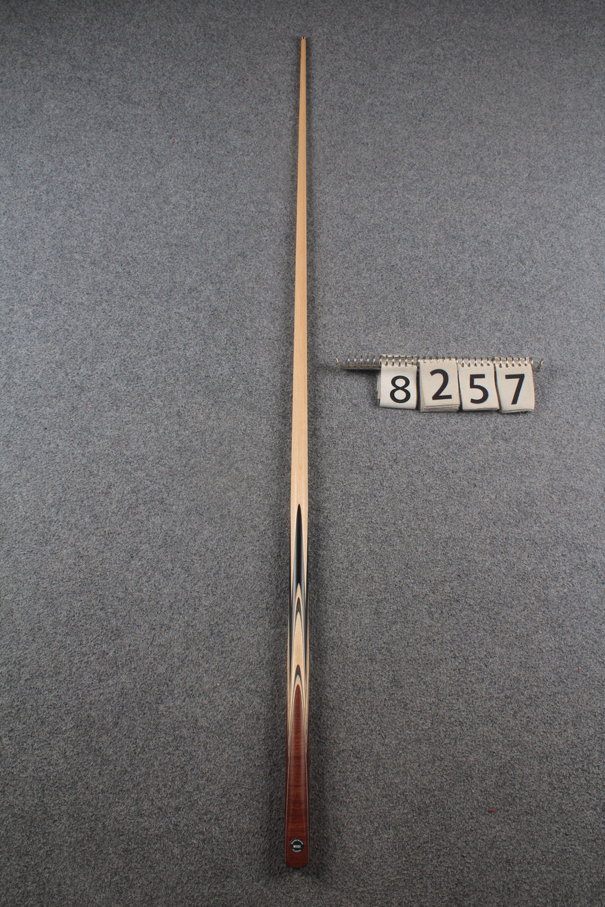 1 piece maple snooker cue # 8257 WOODS CUES