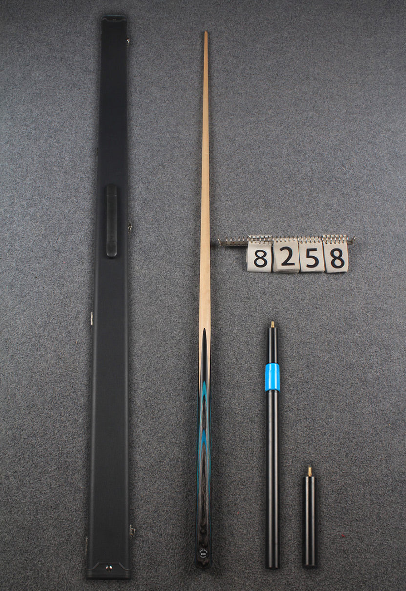 1 piece maple snooker cue # 8258 WOODS CUES