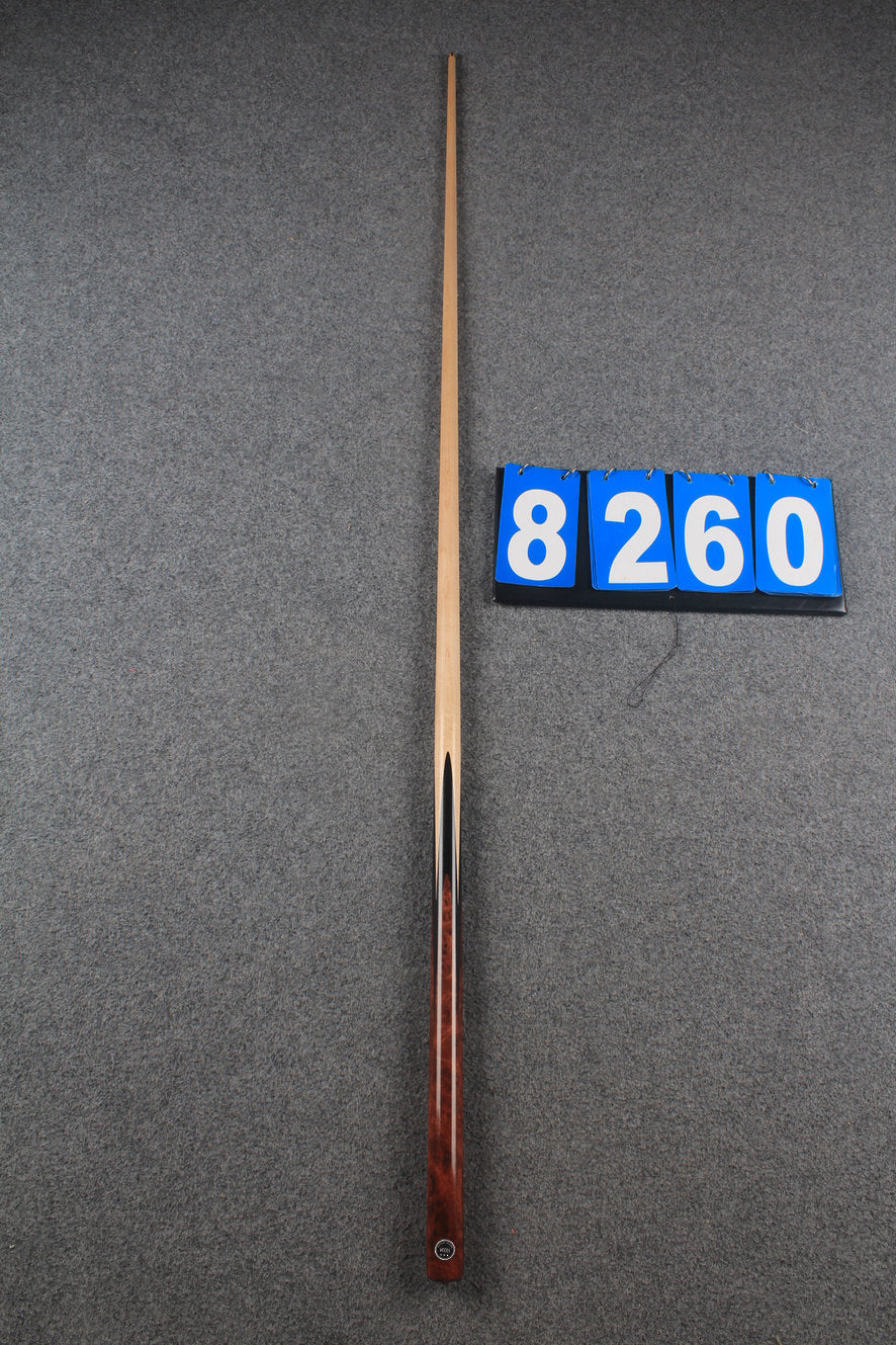 ★★★  1 piece maple snooker cue # 8260 WOODS CUES