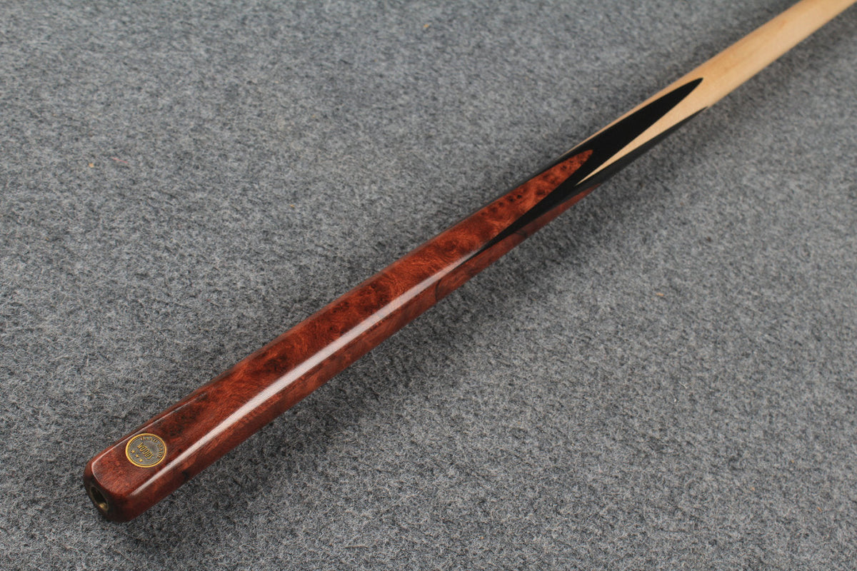 ★★★  1 piece maple snooker cue # 8260 WOODS CUES