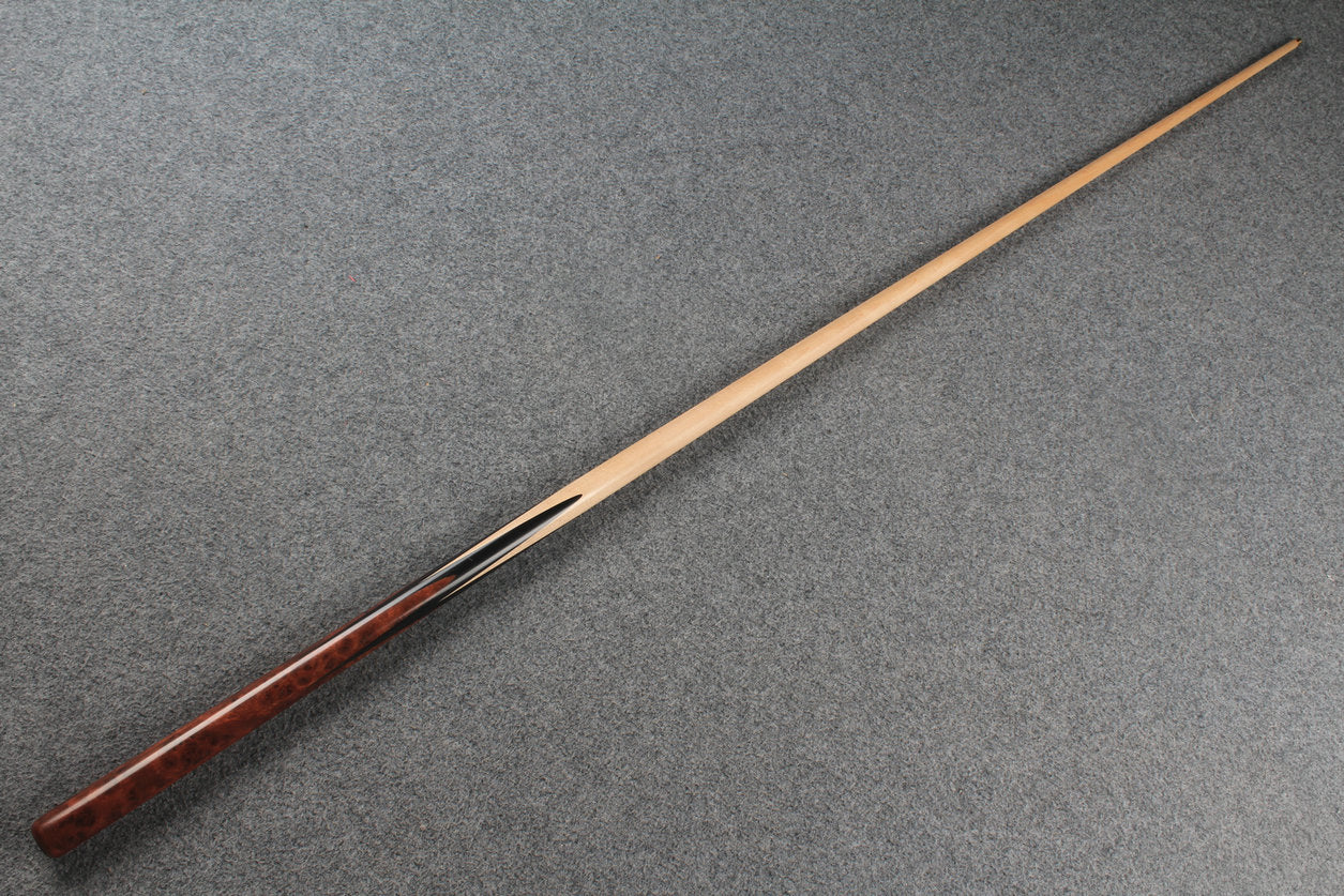 ★★★  1 piece maple snooker cue # 8260 WOODS CUES