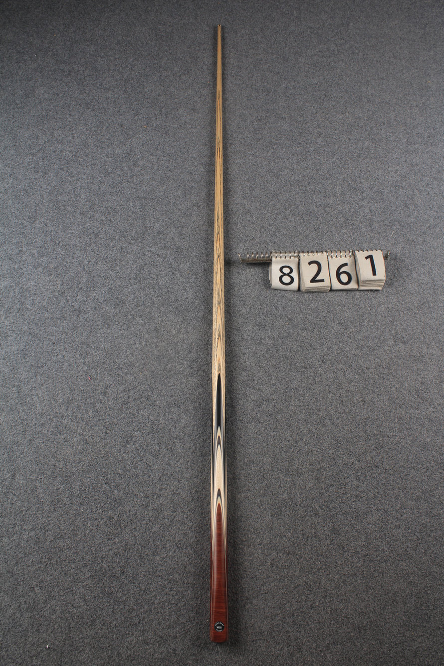 1 piece ash english pool cue # 8261 WOODS CUES