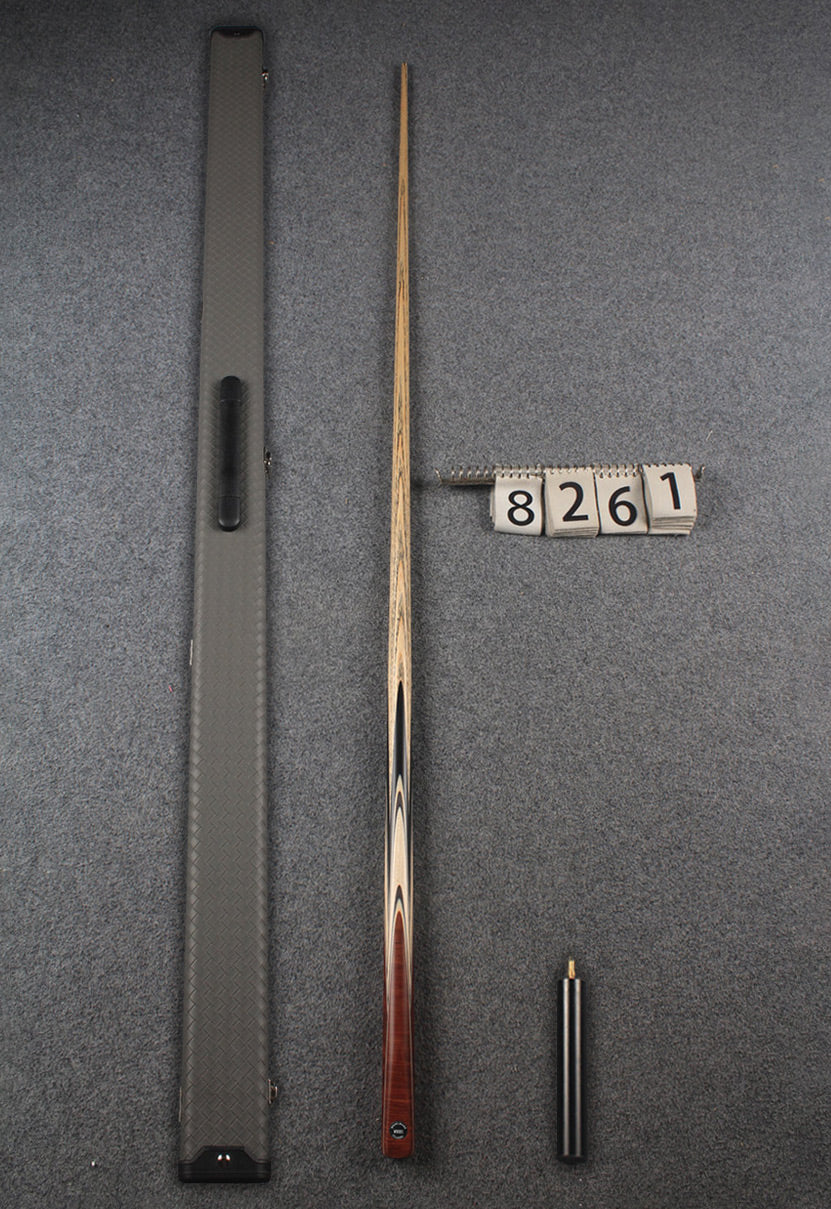 1 piece ash english pool cue # 8261 WOODS CUES