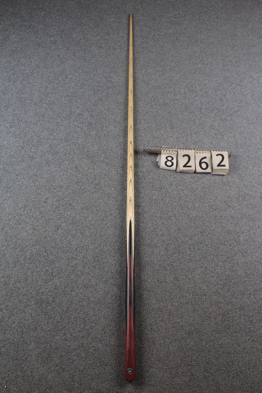 1 piece ash english pool cue # 8262 WOODS CUES