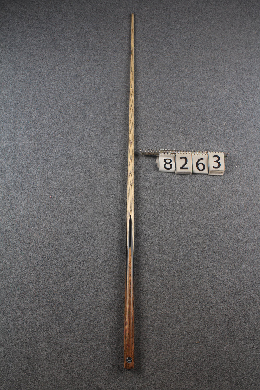 1 piece ash english pool cue # 8263 WOODS CUES
