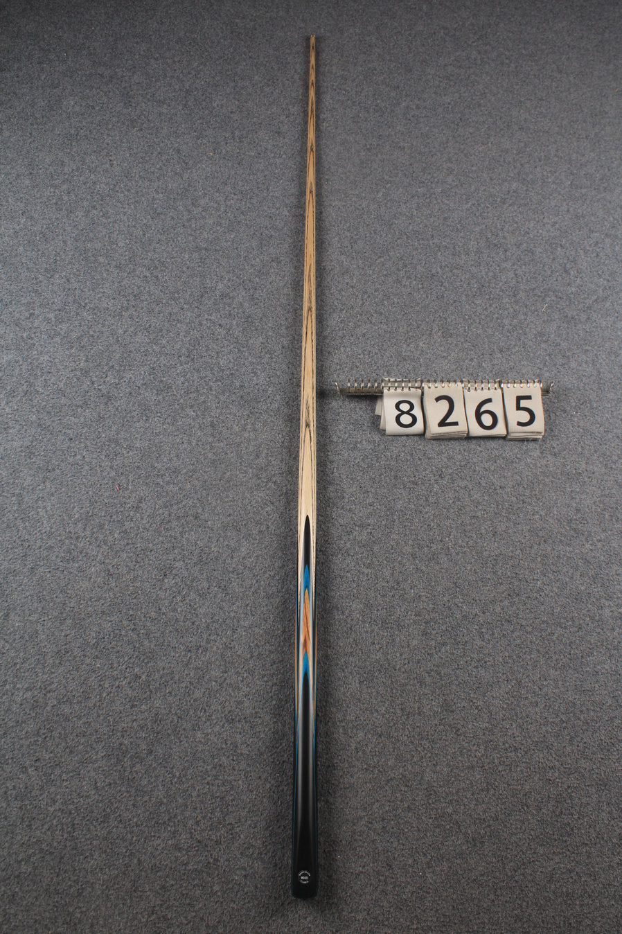 1 piece ash english pool cue # 8265 WOODS CUES