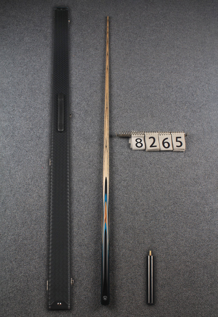 1 piece ash english pool cue # 8265 WOODS CUES