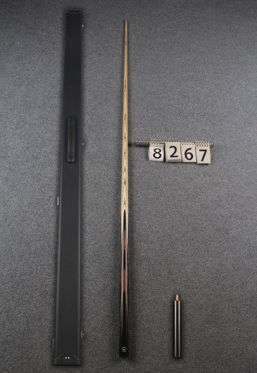 1 piece ash english pool cue # 8267 WOODS CUES