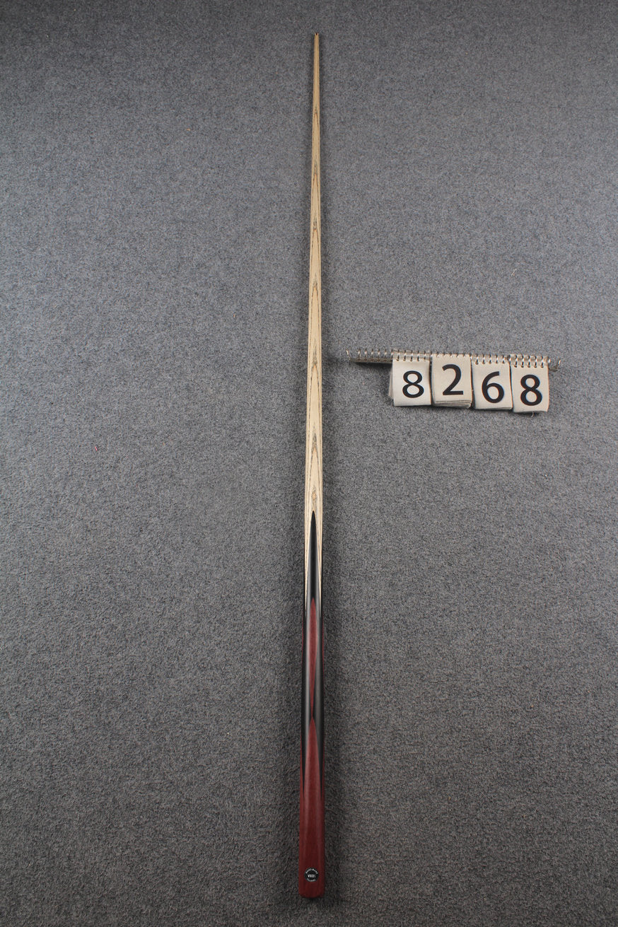 1 piece ash english pool cue # 8268 WOODS CUES