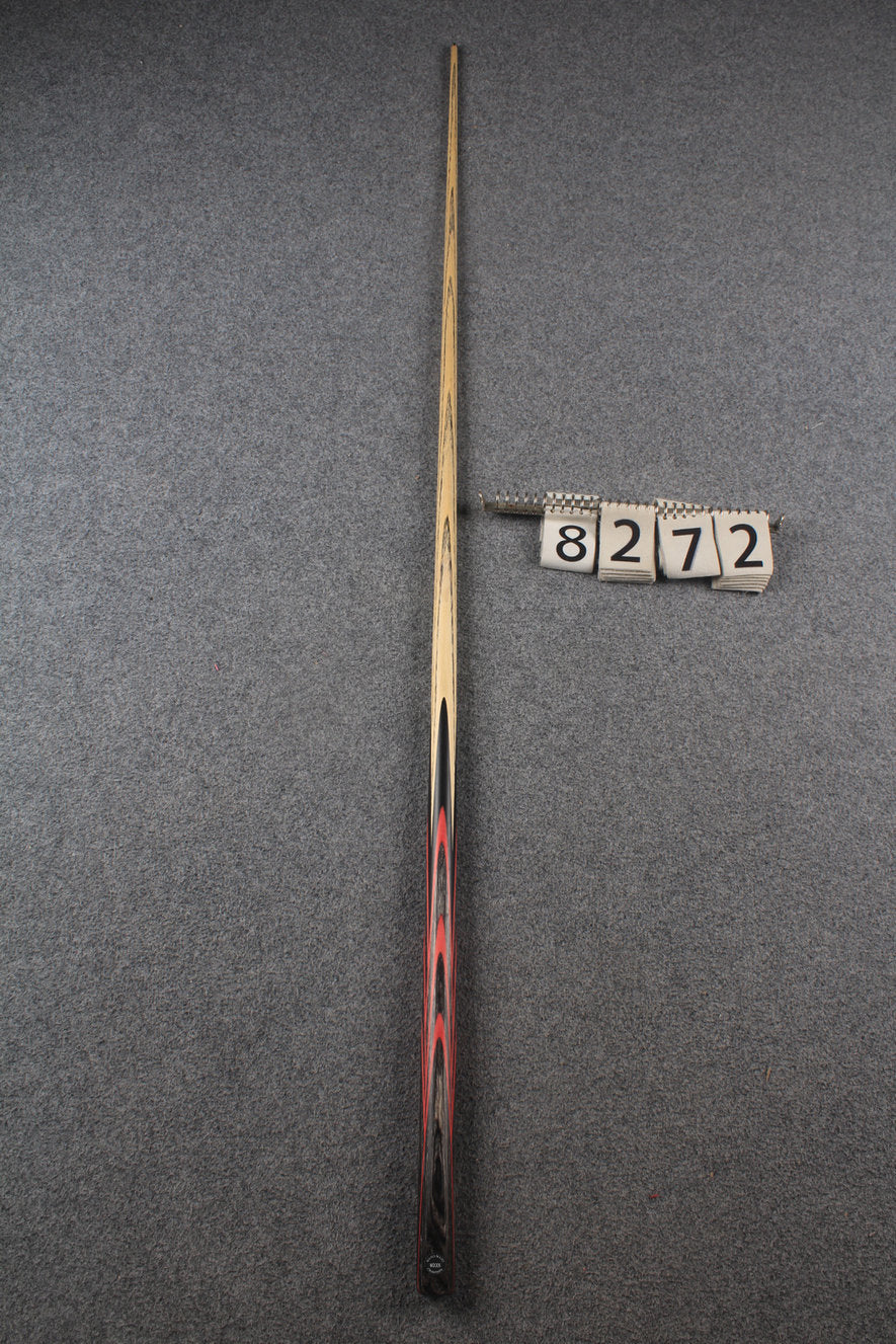 1 piece ash 59" english pool cue  #8272 WOODS CUES