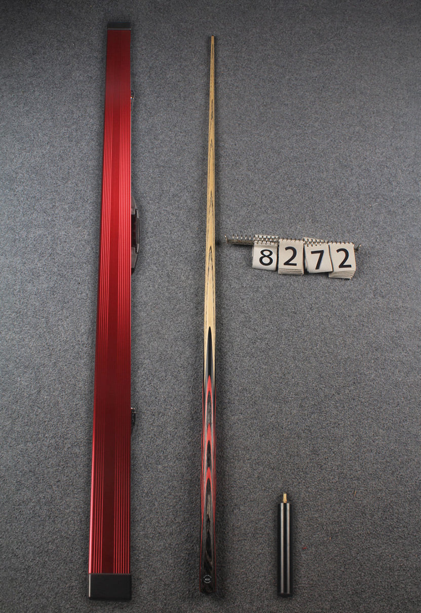 1 piece ash 59" english pool cue  #8272 WOODS CUES