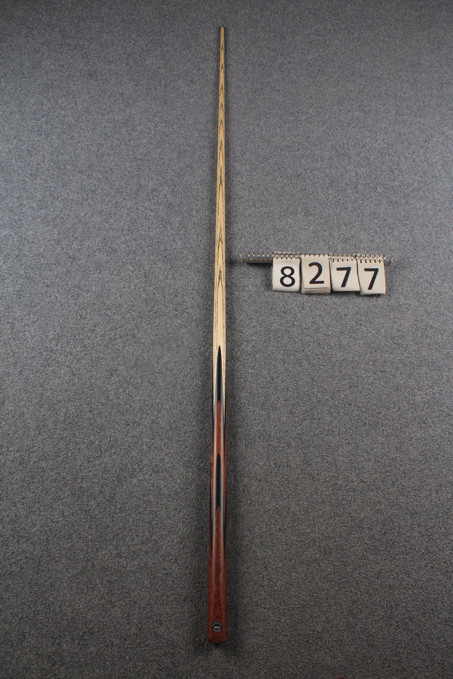 1 piece ash 59" english pool cue  #8277 WOODS CUES