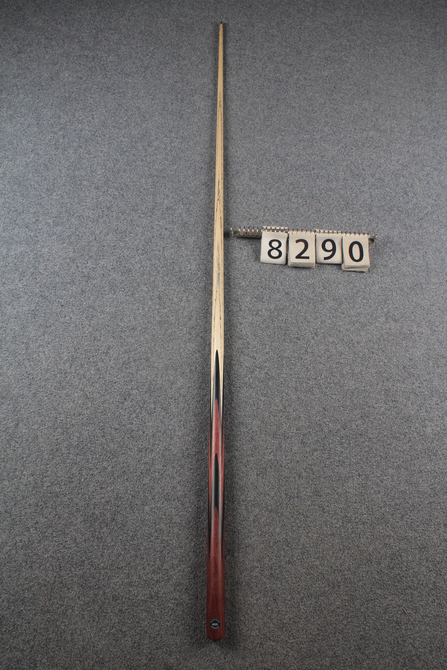 1 piece ash 60" snooker cue  #8290 WOODS CUES