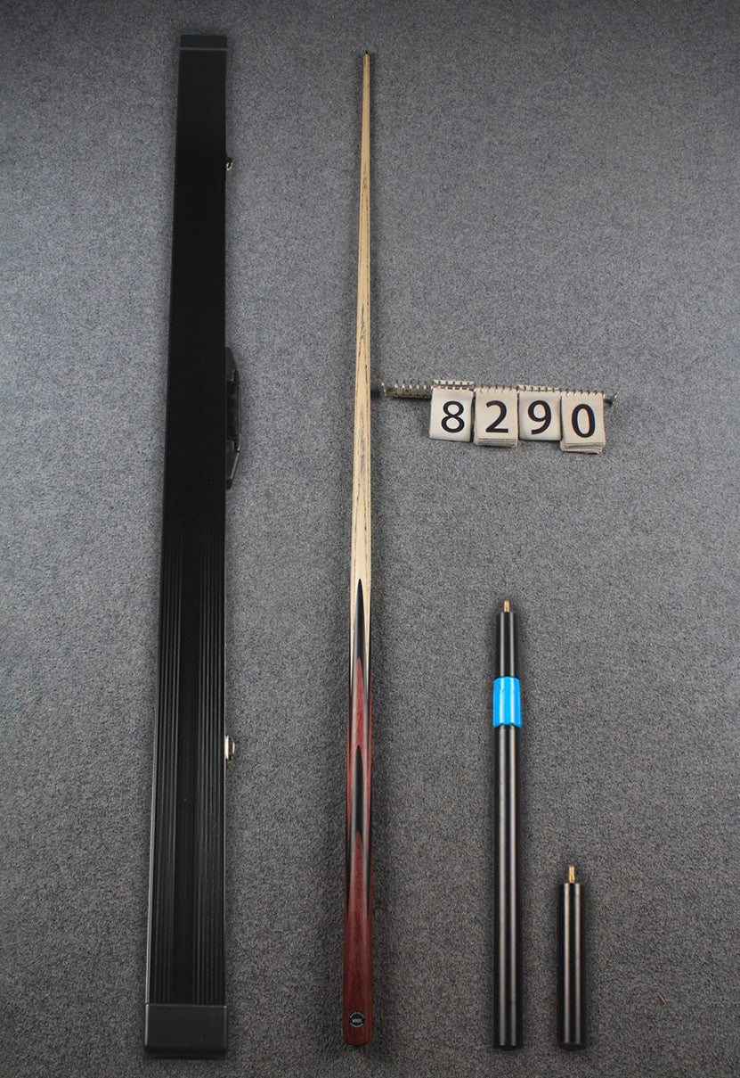1 piece ash 60" snooker cue  #8290 WOODS CUES