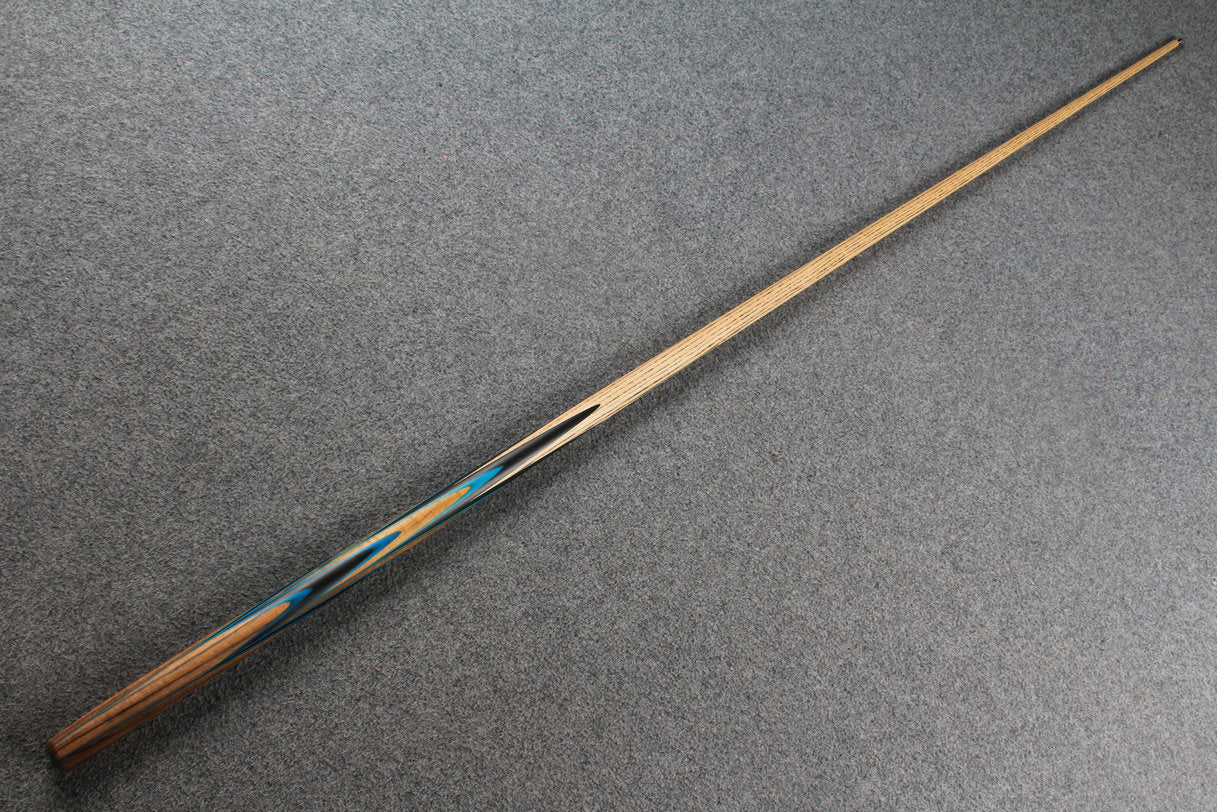 1 piece ash 60" snooker cue  #8298 WOODS CUES