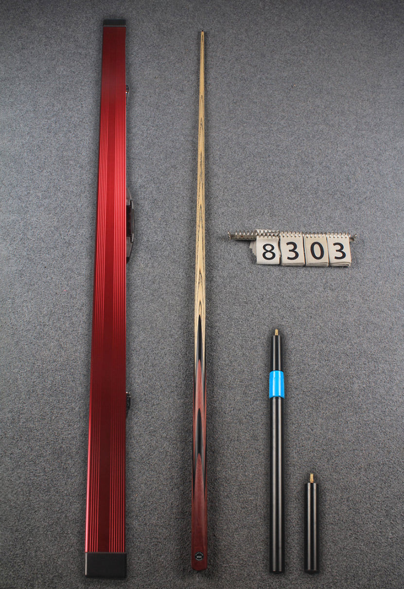 1 piece ash 60" snooker cue  #8303 WOODS CUES
