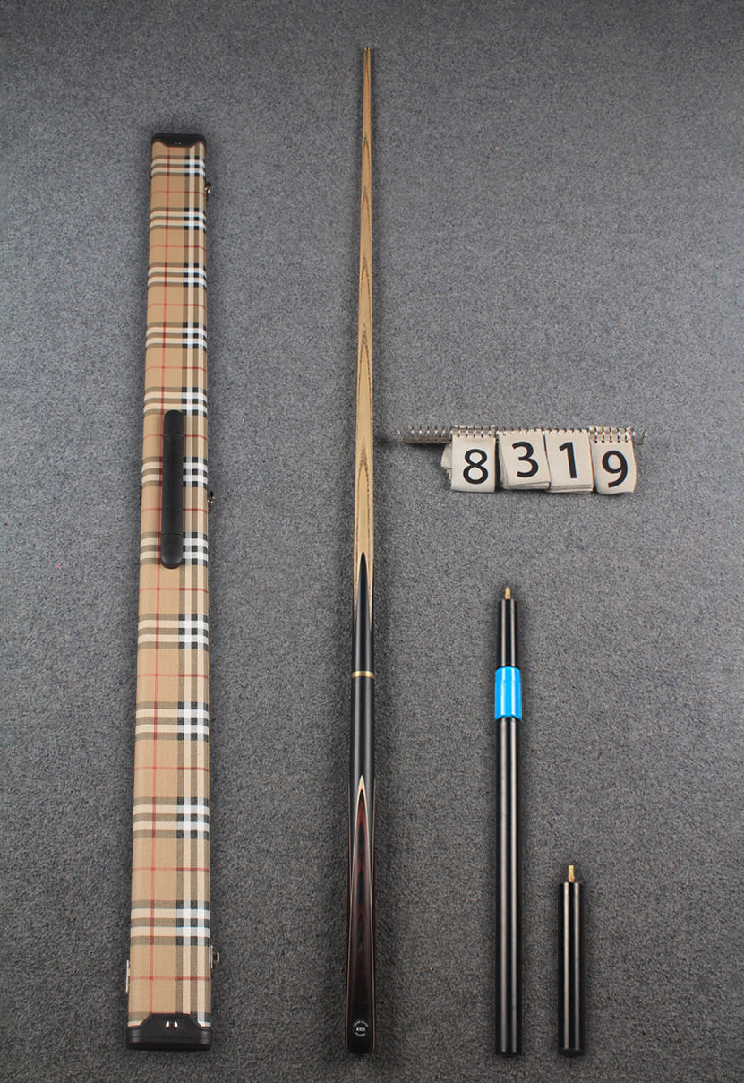 3/4 ash snooker cue  #8319 WOODS CUES