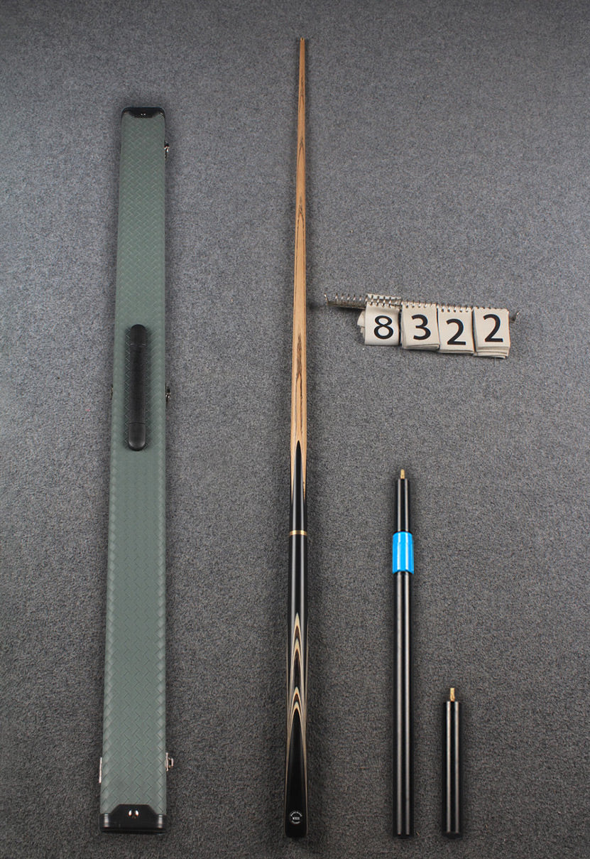 3/4 ash snooker cue  #8322 WOODS CUES
