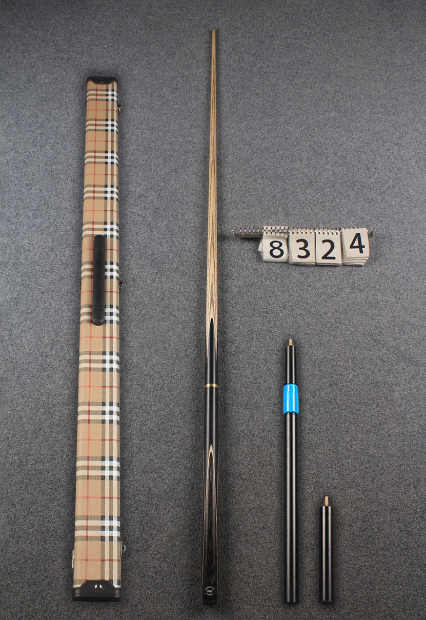 3/4 ash snooker cue  #8324 WOODS CUES