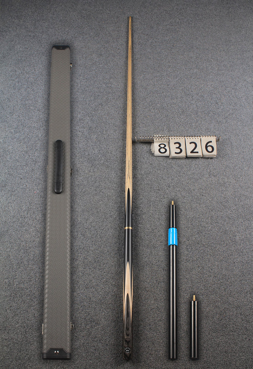 3/4 ash snooker cue  #8326 WOODS CUES