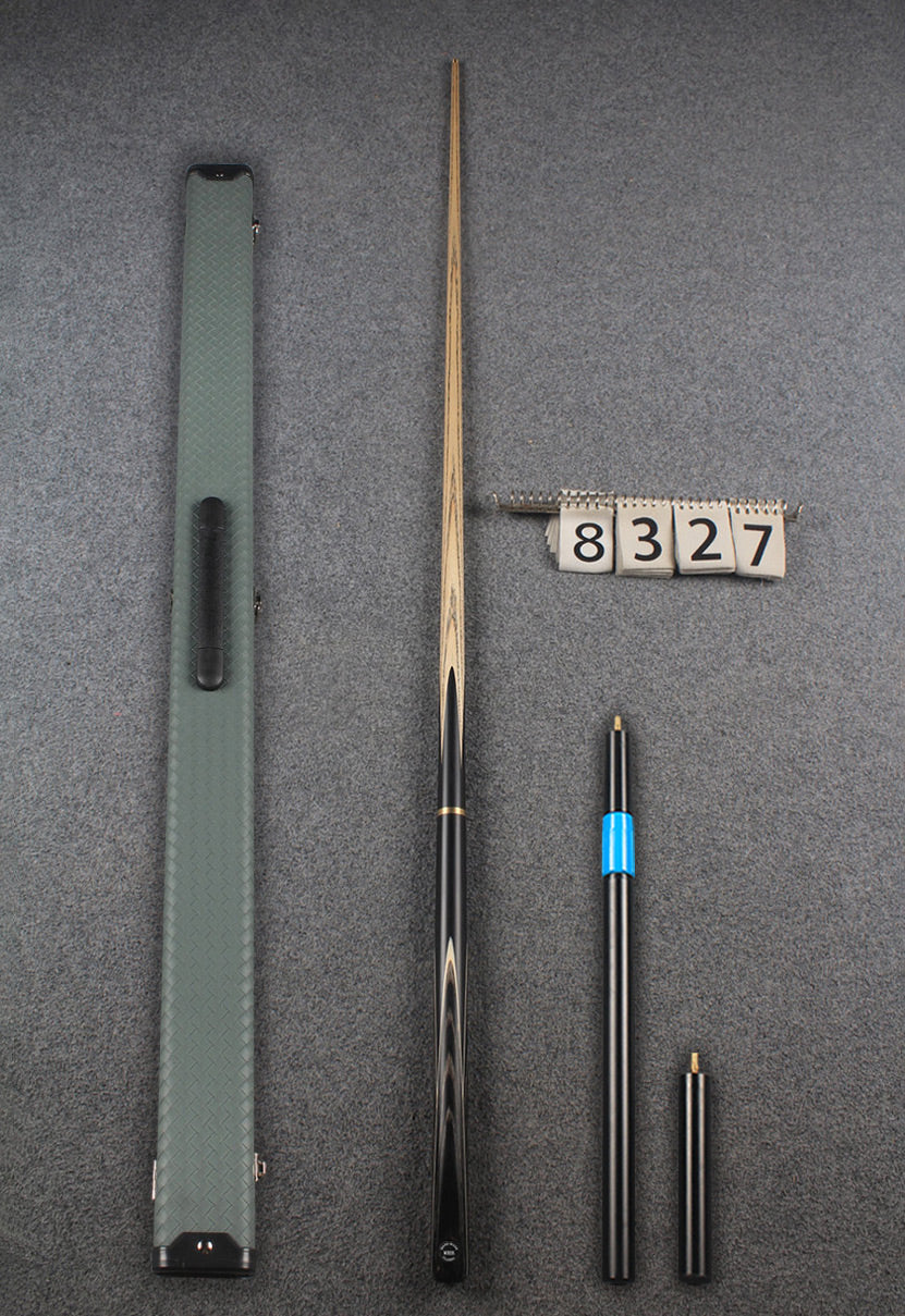 3/4 ash snooker cue  #8327 WOODS CUES