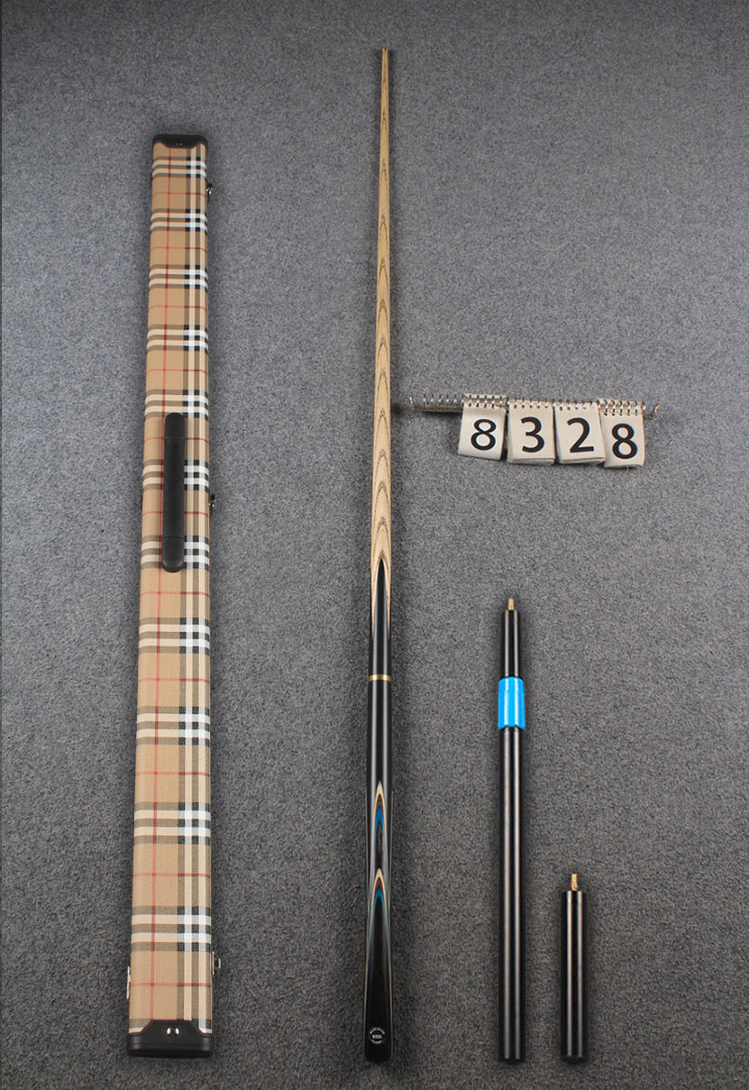 3/4 ash snooker cue  #8328 WOODS CUES