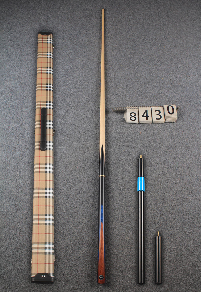 3/4 maple snooker cue #8430