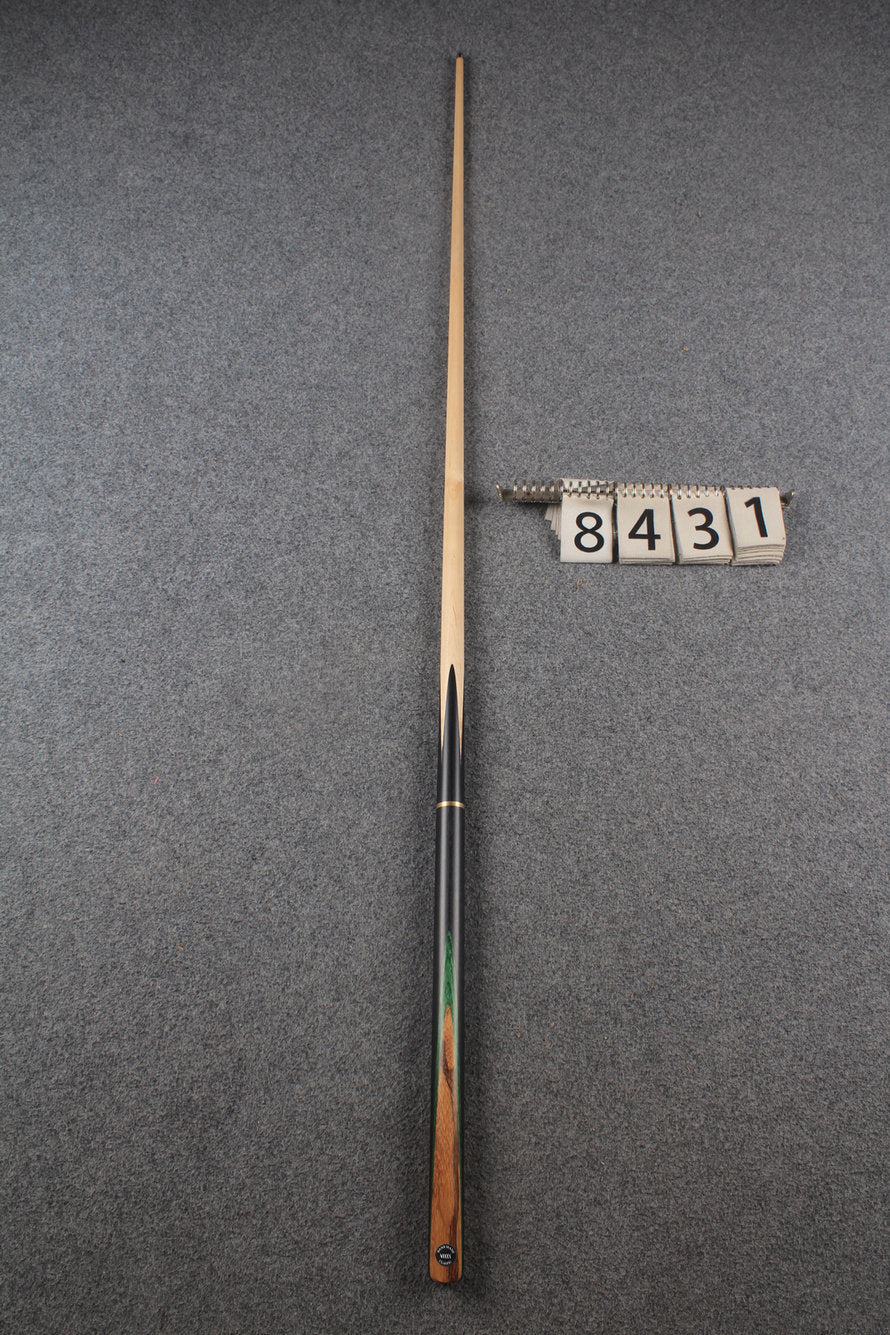 3/4 maple snooker cue #8431 WOODS CUES