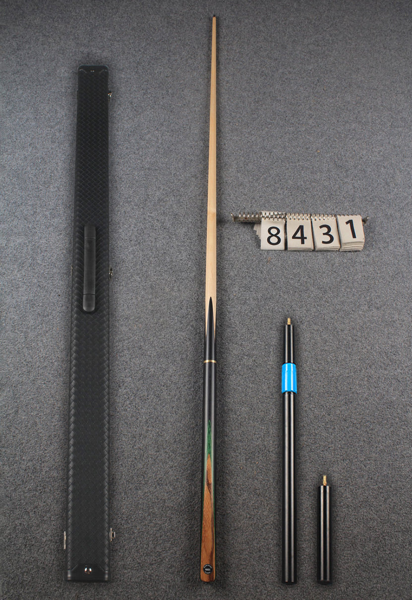 3/4 maple snooker cue #8431