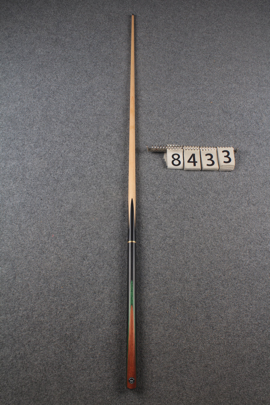 3/4 maple snooker cue #8433 WOODS CUES