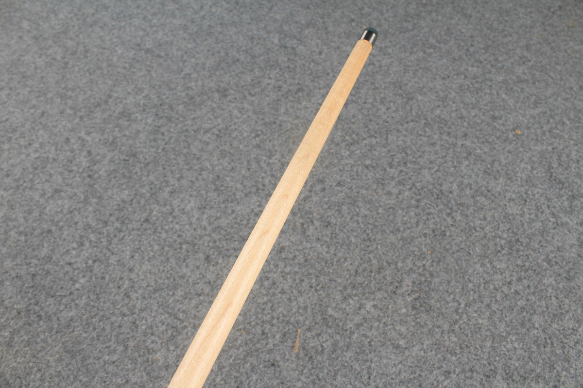 3/4 maple snooker cue #8433 WOODS CUES