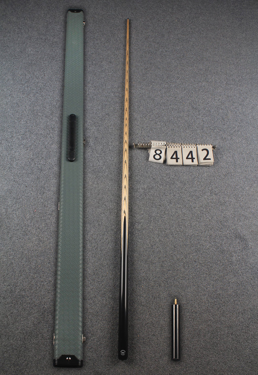 1 piece ash english pool cue  #8442