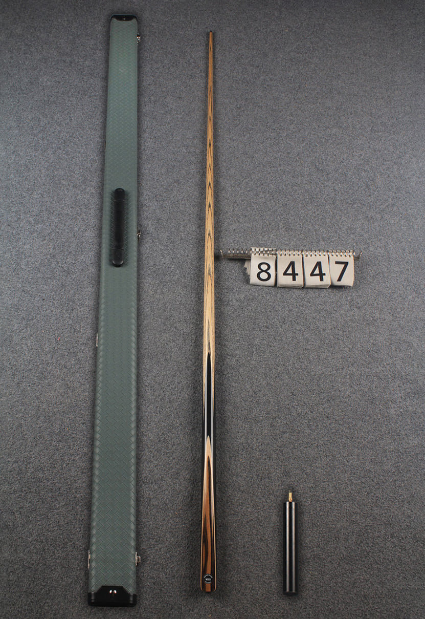 1 piece ash english pool cue  #8447
